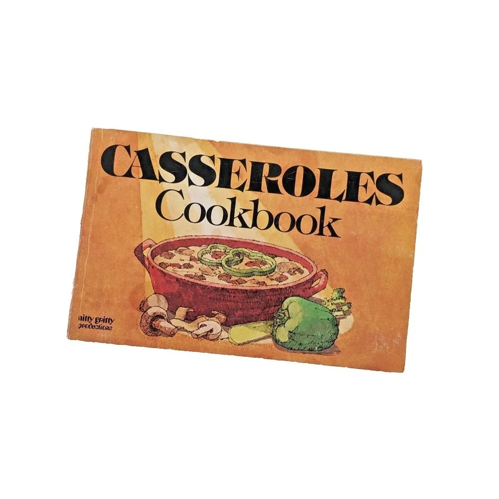 Casseroles Cookbook‎ by Lou Seibert Pappas Vintage 1977 Nitty Gritty Paperback